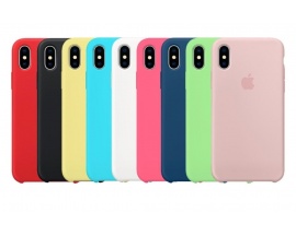 Funda Iphone X XS Max Apple Original Silicone Case Colores
