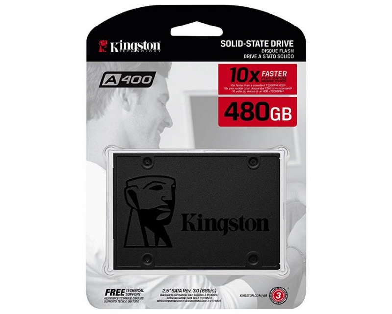 Buena voluntad reserva prima Disco Solido 480gb SSD Kingston A400 Ultra Gamer PC Notebook slim -  Infopartes Computación