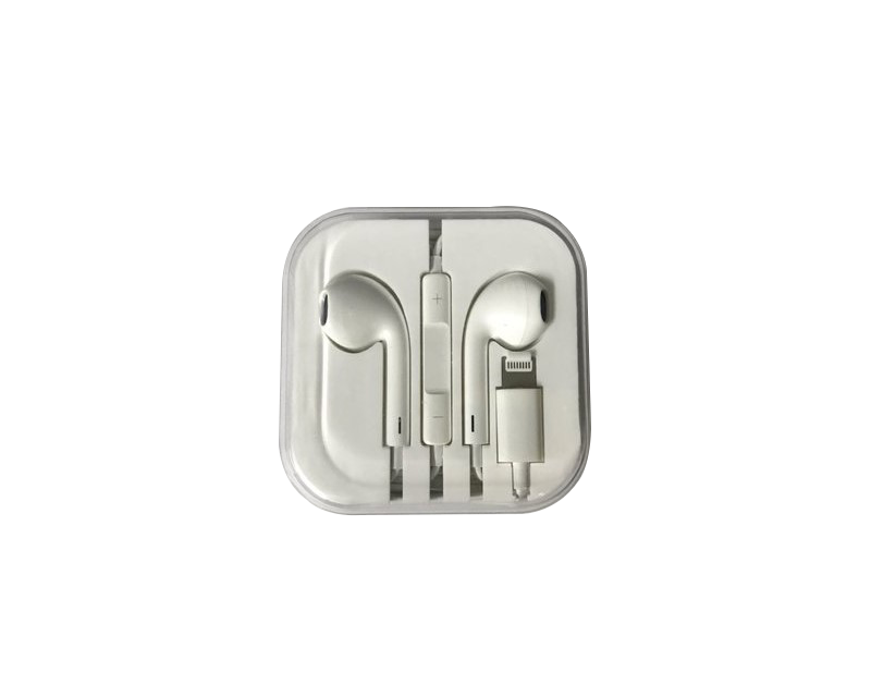 Apple iphone 7 plus iphone 5 apple earbuds auriculares lightning, lightning,  ángulo, dispositivo electronico png