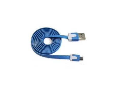Cable USB Tipo C 2.0 Flat Netmak 1.8 Mts Colores