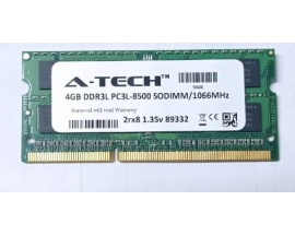 Memoria Notebook  8GB DDR3 PC3L-8500-1066MHz 2x 4GB MAC 1.35V SODIMM