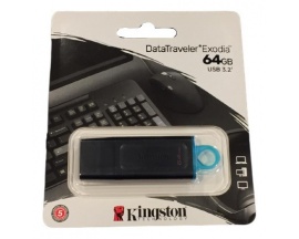 Pendrive Kingston 64GB Data Traveler USB3.2 Gen 1 Ultra Rapido Slim
