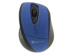 Mouse Inalambrico Klipxtreme Ergonomico Wireless 2.4 Ghz Optico Profesional Azul