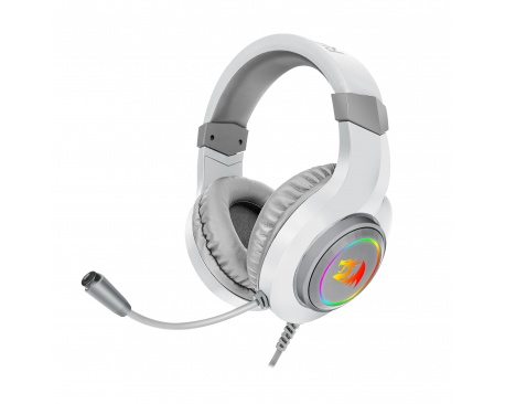 Auriculares GAMER REDRAGON Microfono H260 Hylas RGB Blanco