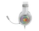 Auriculares GAMER REDRAGON Microfono H260 Hylas RGB Blanco