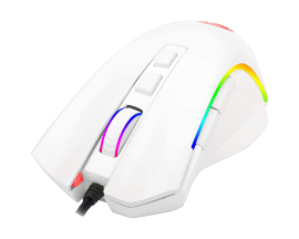 Mouse GAMER REDRAGON RGB Chroma M607 GRIFFIN 7 botones Blanco