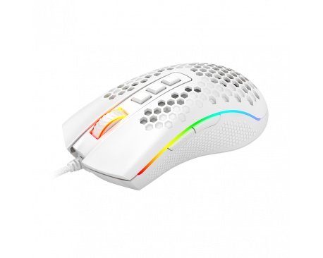Mouse GAMER REDRAGON RGB Chroma STORM ELITE M988 8 Botones Blanco