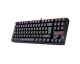 Teclado Mecanico GAMER REDRAGON KUMARA ESPAÑOL RAINBOW RED