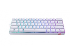 Teclado Mecanico GAMER REDRAGON DRAGONBORN RGB SWITCH BROWN Cable C desmontable Blanco