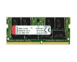 Memoria RAM p/Notebook DDR4 16GB 2666 MHZ SODIMM 1.2V KingstonCertiificada Box