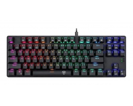 Teclado Gamer T-dagger Bora T-tgk315 Qwerty T-dagger Red