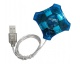 Extensor Hub 4 puertos USB 2.0 480 Mbps High Speed MULTIPUERTOS