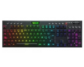 Teclado Gamer Inalambrico Mecanico Redragon Horus Bluetooth K619-RGB-SP Full size Red Switch