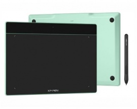 Tableta Grafica  XP PEN para dibujo digital Deco Fun L Green