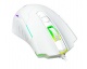 Mouse Gamer T-dagger USB Beifadier RGB 7 botones 7200 DPI Blanco