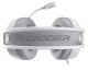 Auriculares GAMER T-DAGGER Sona PC/PS4 7.1 RGB Blanco PC Headset