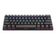 Teclado Gamer Mecanico T-DAGGER Arena Raimbow RGB Switch Brown Negro Español 60%