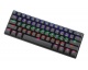 Teclado Gamer Mecanico T-DAGGER Arena Raimbow RGB Switch Brown Negro Español 60%