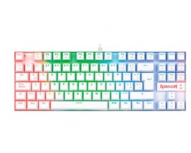 Teclado Mecanico GAMER REDRAGON KUMARA 2 ESPAÑOL RAINBOW RED Blanco