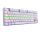 Teclado Mecanico GAMER REDRAGON KUMARA 2 ESPAÑOL RAINBOW RED Blanco