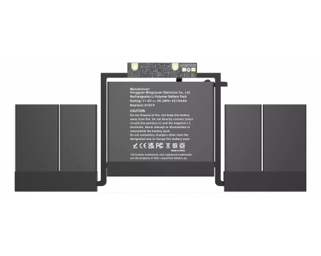 Bateria p/ Macbook pro 13 a1706  A1819 - 49.2Wh - 4314mAh - 11.4V - 2016