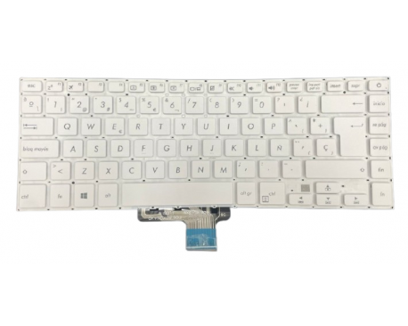 Teclado Asus Vivobook S15 S510UA S510UN F510UQ F510UR S510U UK505B Español Blanco
