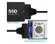 Adaptador Usb 3.0 A Sata 2.5 Discos Rigidos Y Grabadoras Color Negro EAABA EVOX