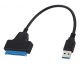 Adaptador Usb 3.0 A Sata 2.5 Discos Rigidos Y Grabadoras Color Negro EAABA EVOX