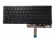 Teclado para ASUS ZenBook UX490 UX490CA UX490UA UX490UAR Español Retroiluminado Azul Y Dorado