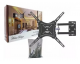 Soporte Tv Monitor Pared Brazo Móvil Brazo 14 A 55 Pulgadas Color Negro Max 50kgs CON TORNILLOS