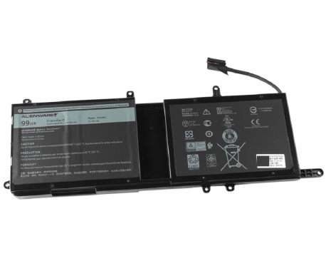 Bateria Original Dell 9NJM1 ALIENWARE 15 R3 R4 17 R5 44T2R MG2YH 0MG2YH 01D82 0546FF 44T2R 09NJM1 99Wh