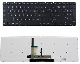 Teclado Toshiba L50-B L55W C50 S50 L70 C55D S55 L7 Ingles Retroiluminado