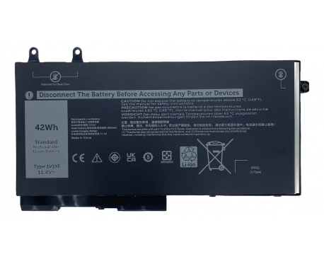 Bateria P/Dell Latitude 1V1XF 5400 5410 5510 Precision 3540 3550 Inspiron 42wh