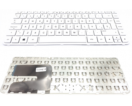 Teclado Hp Pavilion 14-N 14-R 14-D 240 G2 245 240 G3 246 Blanco