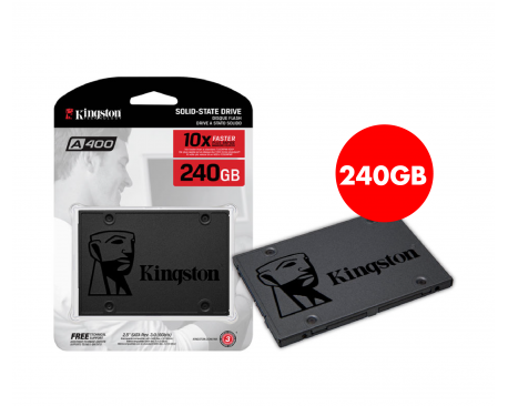 Disco Duro Kingston 240GB Estado Solido Para Notebook