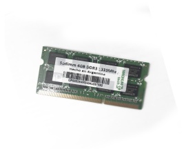 Memoria 4 GB DDR3 P/ Notebooks PC3-10600 1333 MH